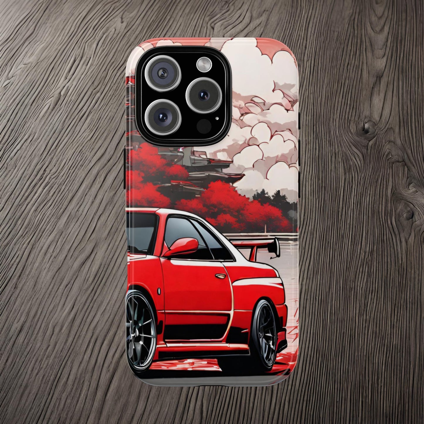 Nissan Skyline R34-Dual Layer Ultra Tough Phone Case Printify by The Night Shift Automotive Apparel