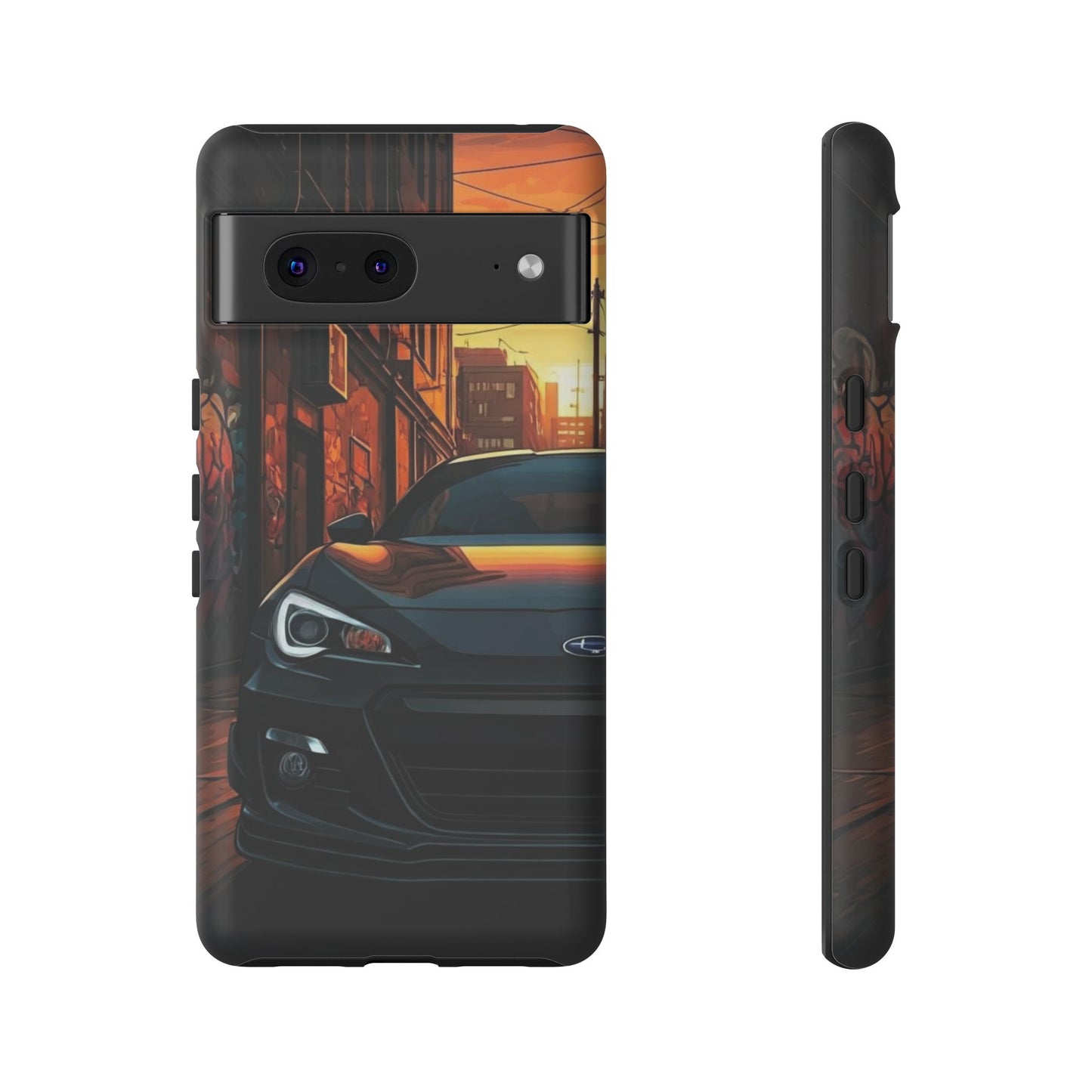 Subaru BRZ Street Life-Dual Layer Ultra Tough Phone Case Printify by The Night Shift Automotive Apparel