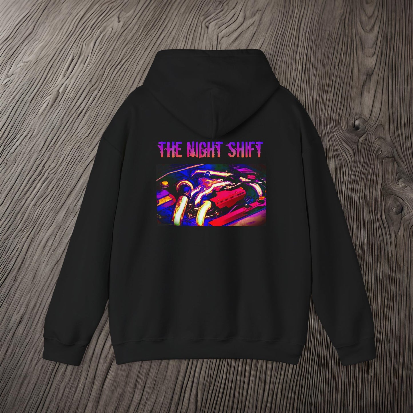 EJ257 Synthwave-Premium, Ultra Soft Unisex Hoodie Printify by The Night Shift Automotive Apparel