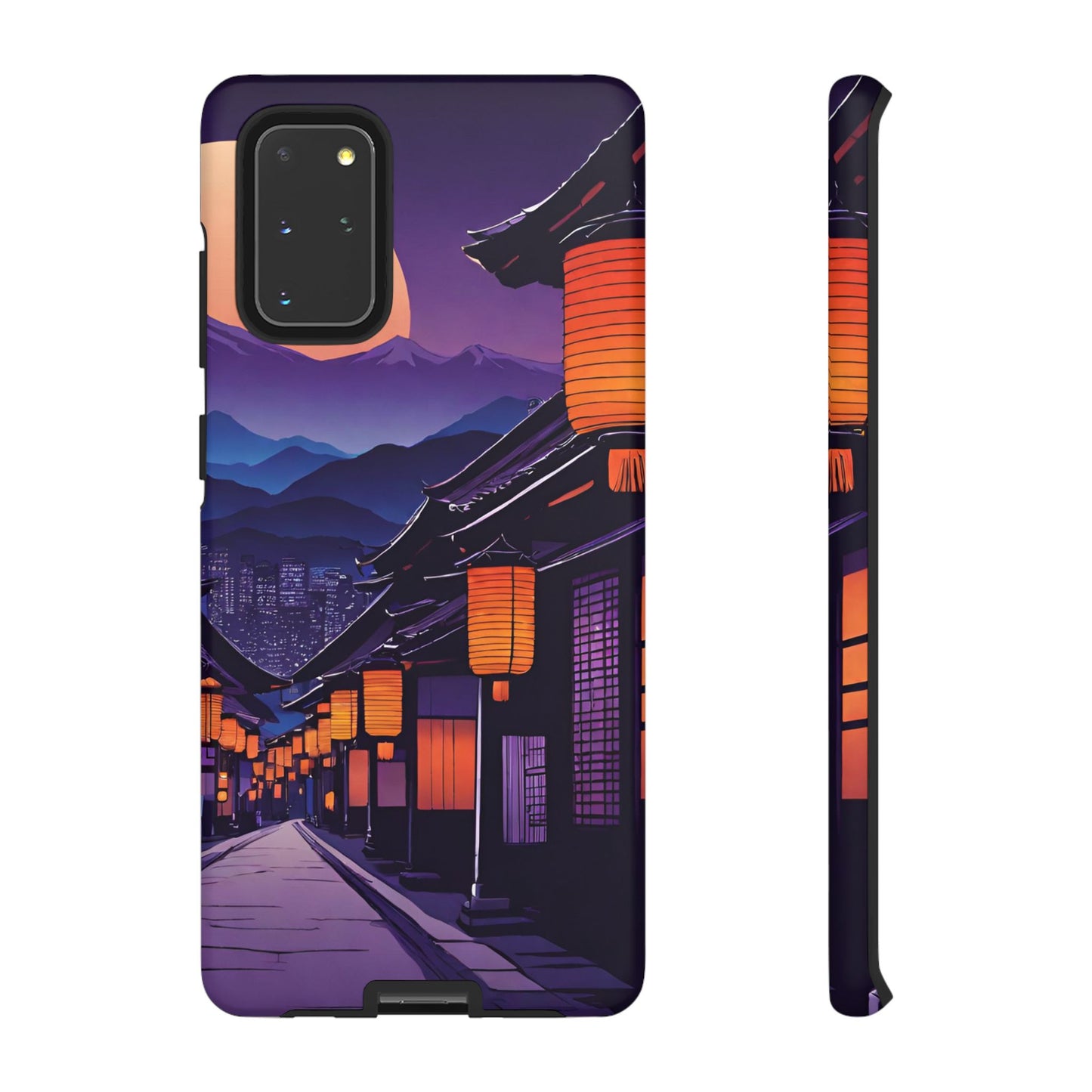 Traditional Japanese Village Countryside-Dual Layer Ultra Tough Phone Case Samsung Galaxy S20+ Matte Printify by The Night Shift Automotive Apparel