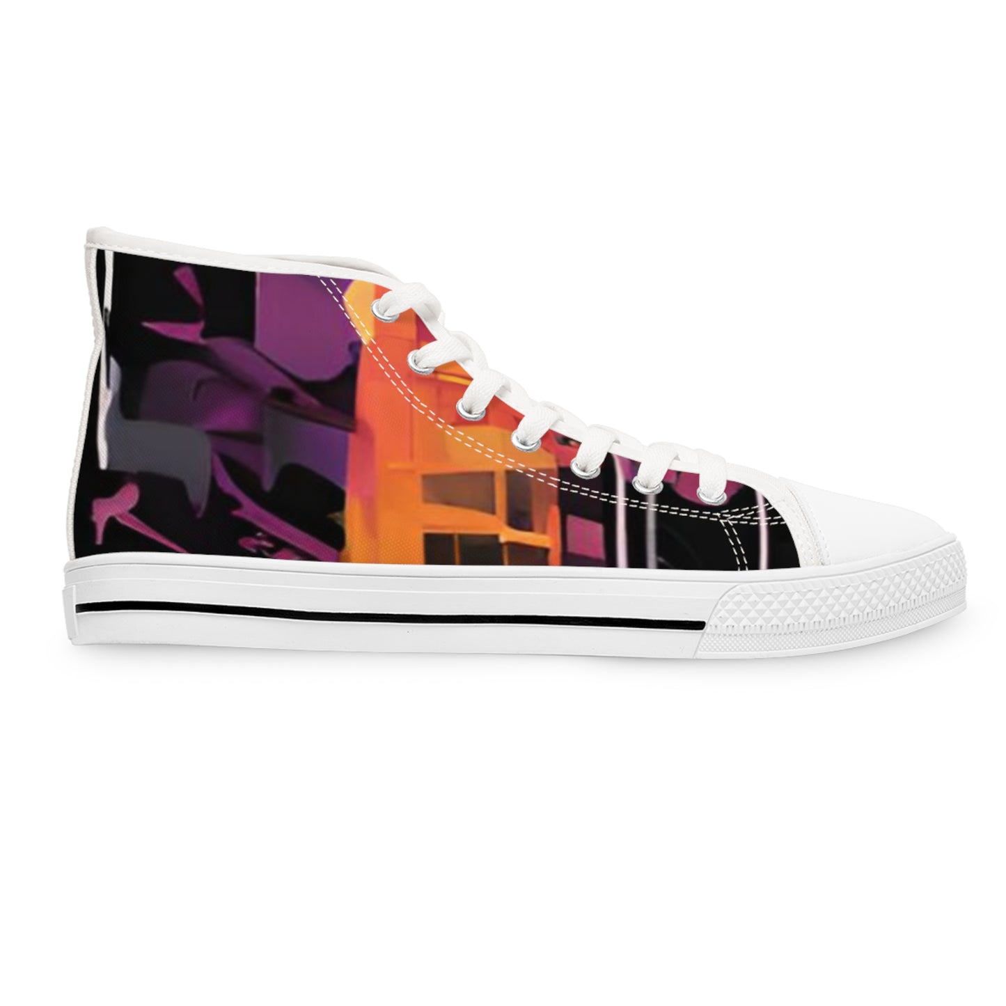 The Night Shift-Women's Canvas High Tops