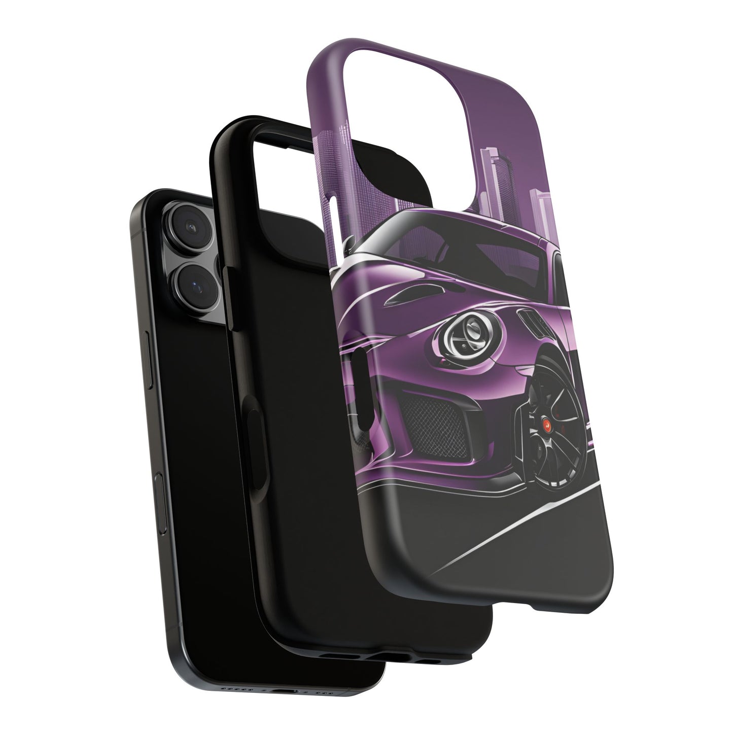 Porsche 911 GT3 RS-Dual Layer Ultra Tough Phone Case Printify by The Night Shift Automotive Apparel