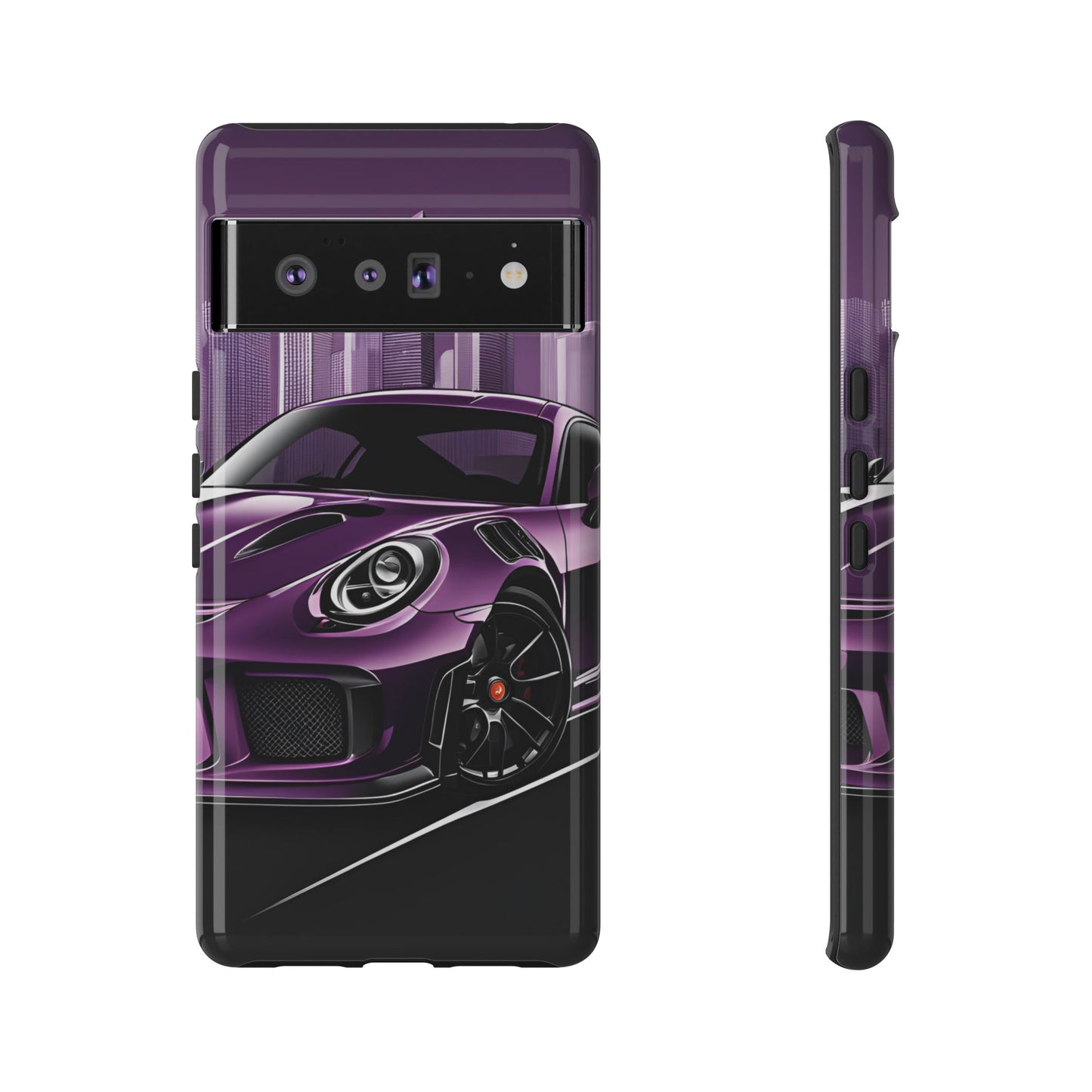 Porsche 911 GT3 RS-Dual Layer Ultra Tough Phone Case Printify by The Night Shift Automotive Apparel