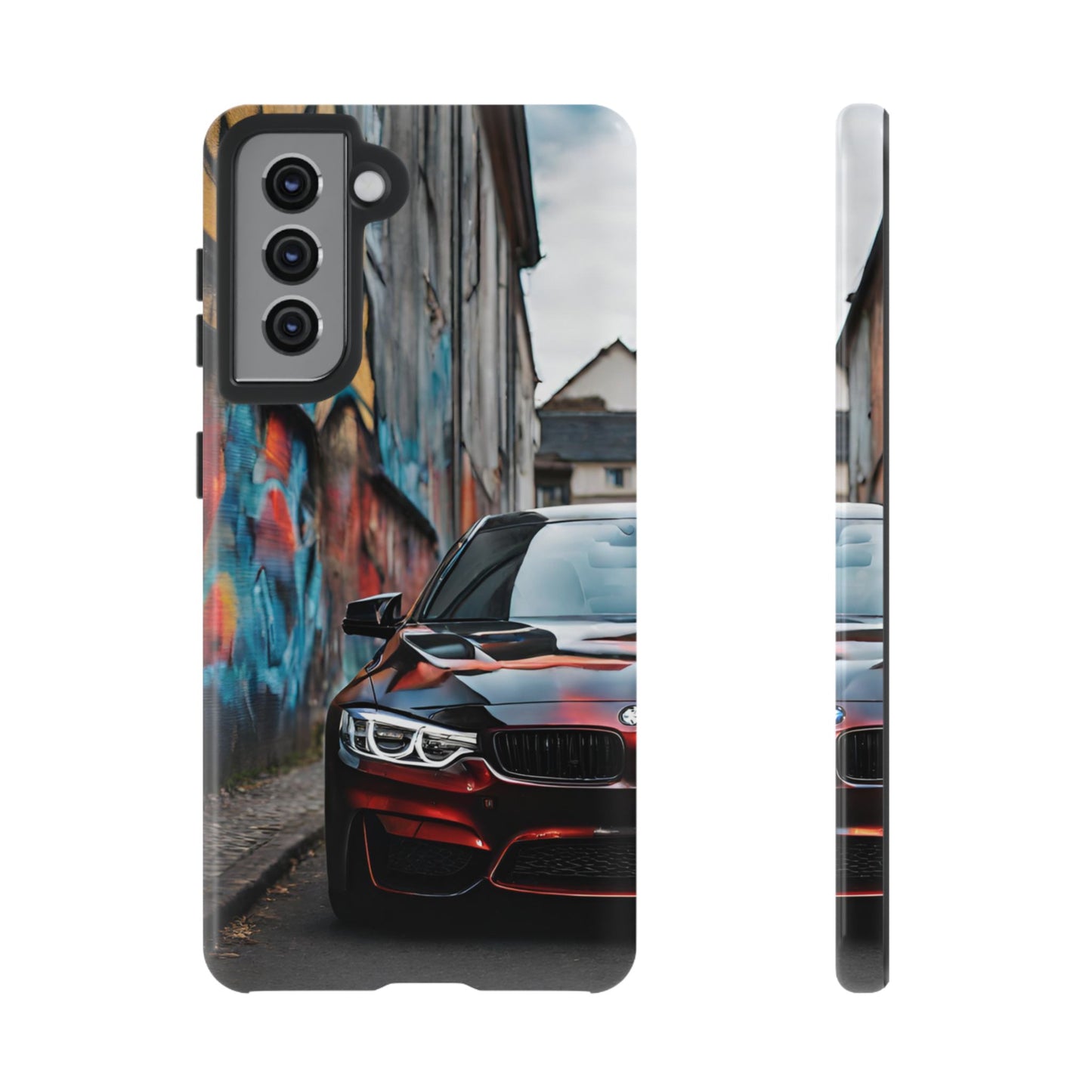 BMW M3/M4-Dual Layer Ultra Tough Phone Case Samsung Galaxy S21 Glossy Printify by The Night Shift Automotive Apparel