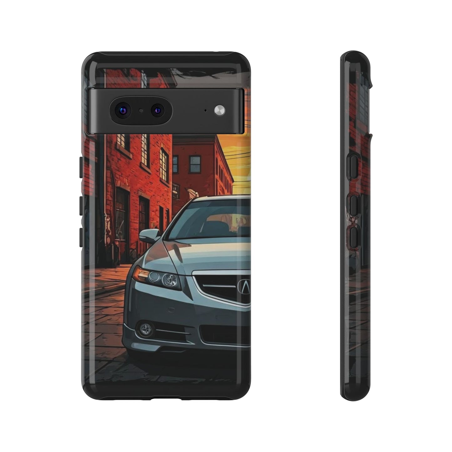 Acura TL Street Life-Dual Layer Ultra Tough Phone Case Printify by The Night Shift Automotive Apparel