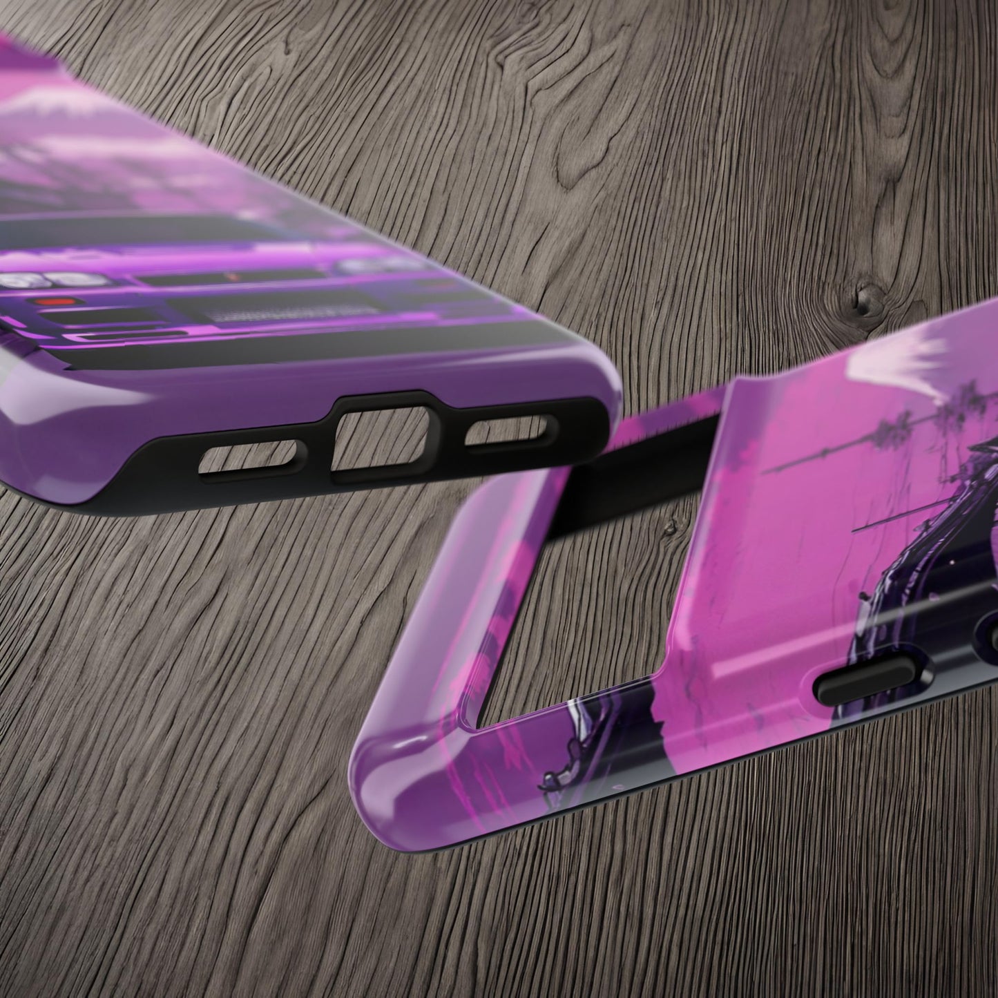 Nissan Skyline R34 Mt Fuji-Dual Layer Ultra Tough Phone Case Printify by The Night Shift Automotive Apparel