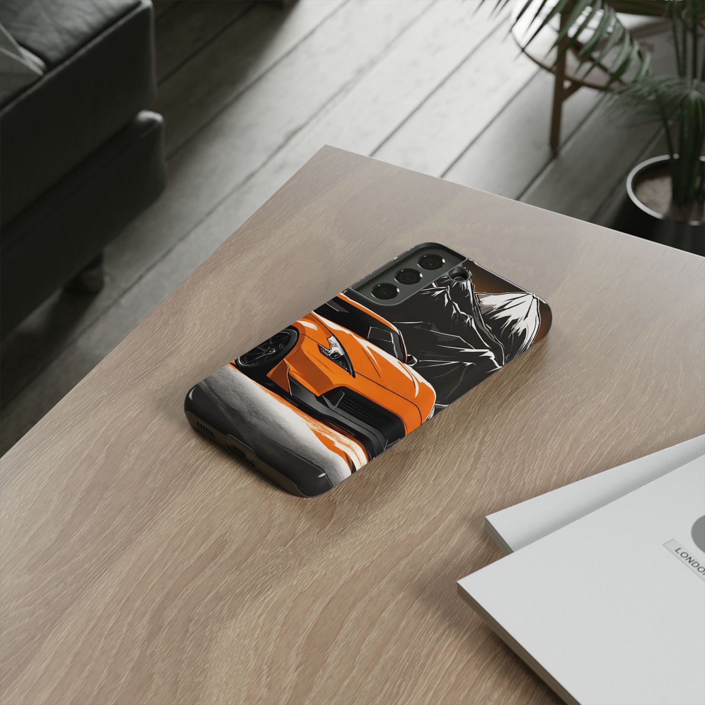 Nissan 370Z Mt Fuji-Dual Layer Ultra Tough Phone Case Samsung Galaxy S22 Glossy Printify by The Night Shift Automotive Apparel