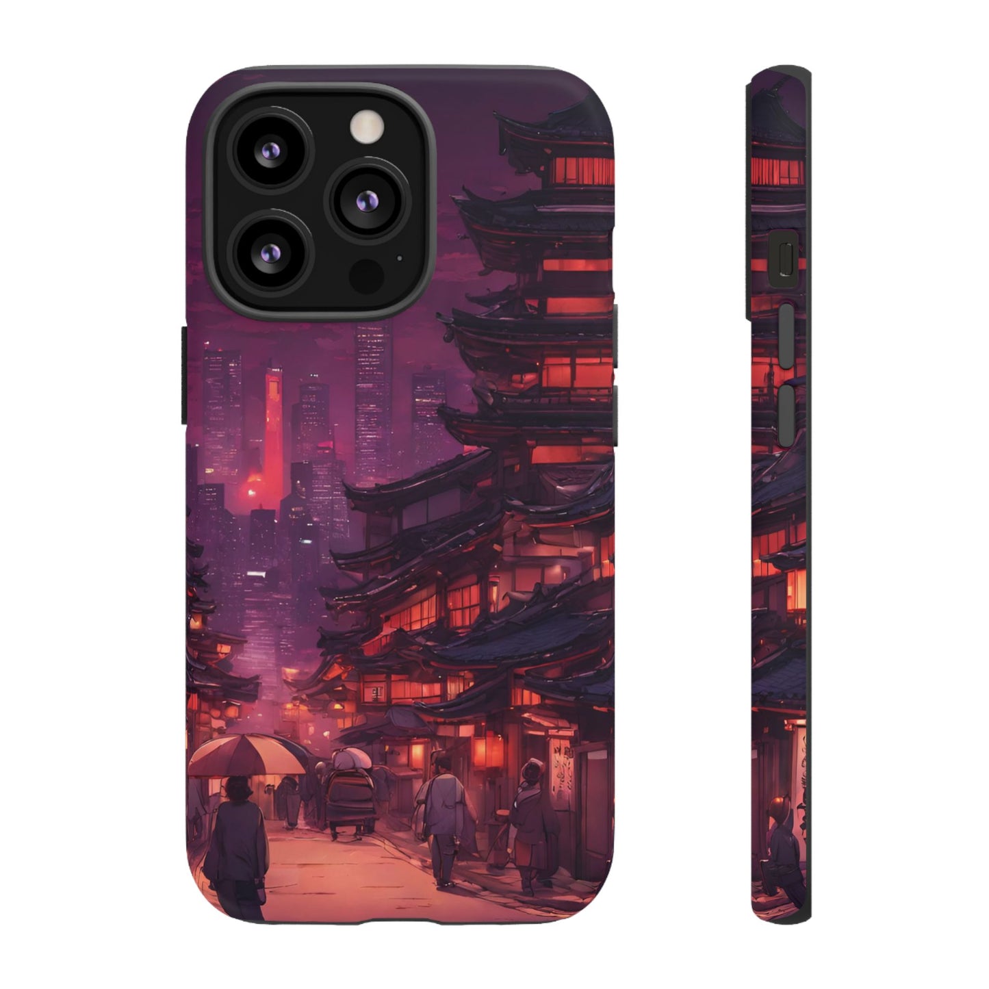Traditional Japanese Village Countryside-Dual Layer Ultra Tough Phone Case Printify by The Night Shift Automotive Apparel