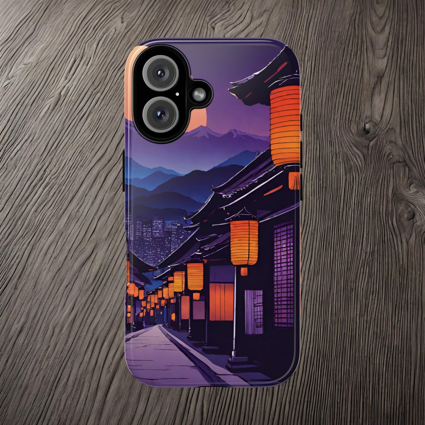 Traditional Japanese Village Countryside-Dual Layer Ultra Tough Phone Case Printify by The Night Shift Automotive Apparel