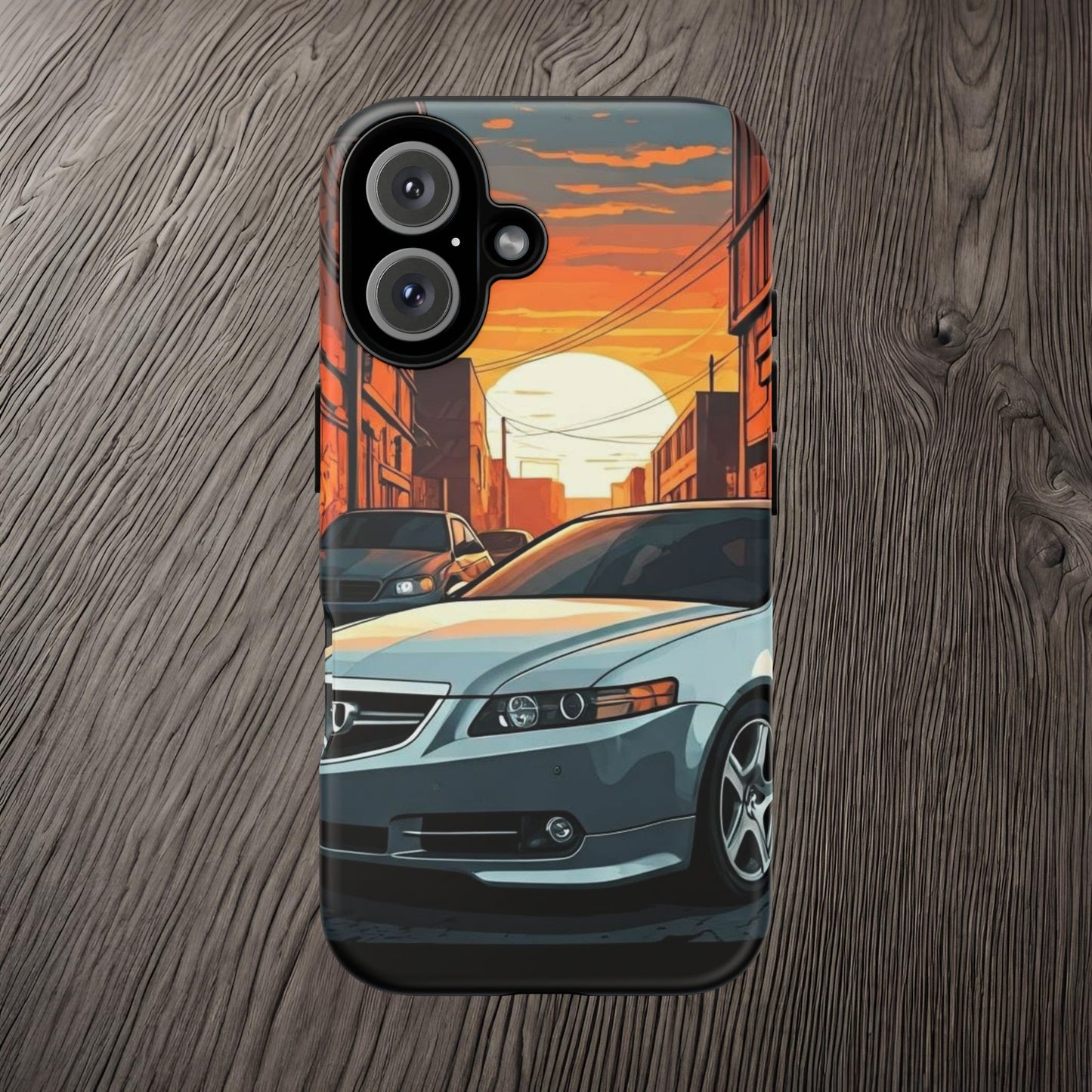 Acura TL Street Life-Dual Layer Ultra Tough Phone Case Printify by The Night Shift Automotive Apparel