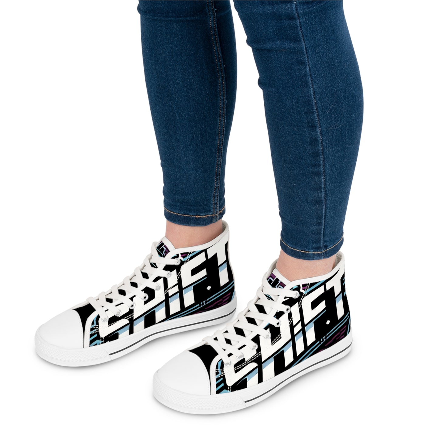 The Night Shift-Women's Canvas High Tops