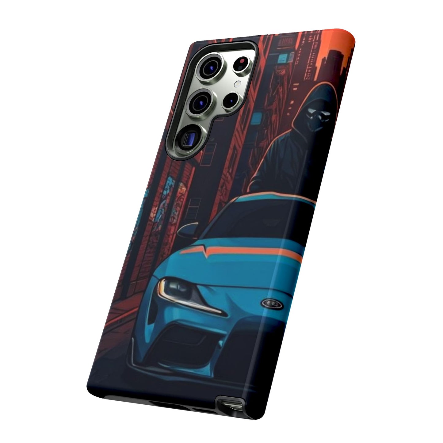 Toyota Supra MK-V Street Life-Dual Layer Ultra Tough Phone Case Printify by The Night Shift Automotive Apparel