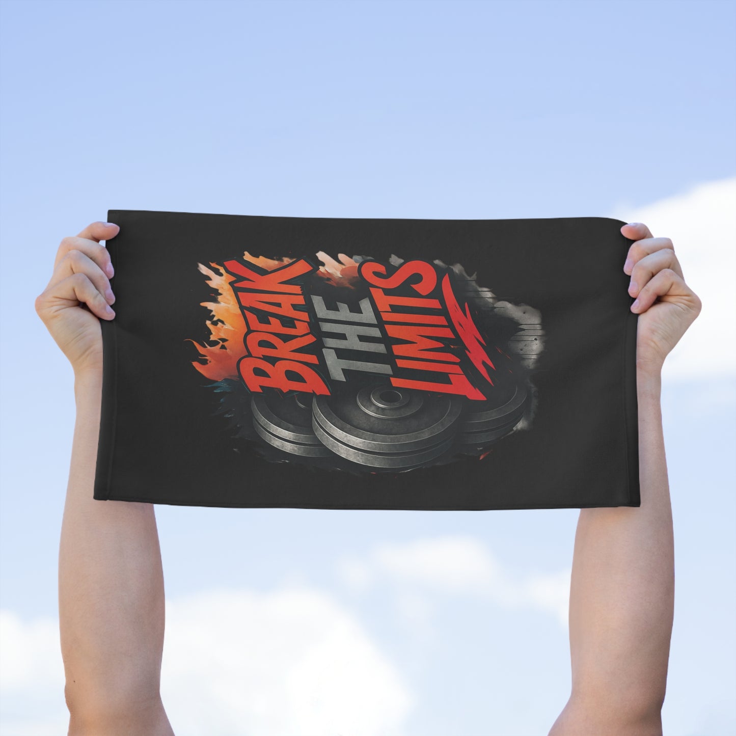 Break The Limits-Gym Towel( 11x18) Printify by The Night Shift Automotive Apparel