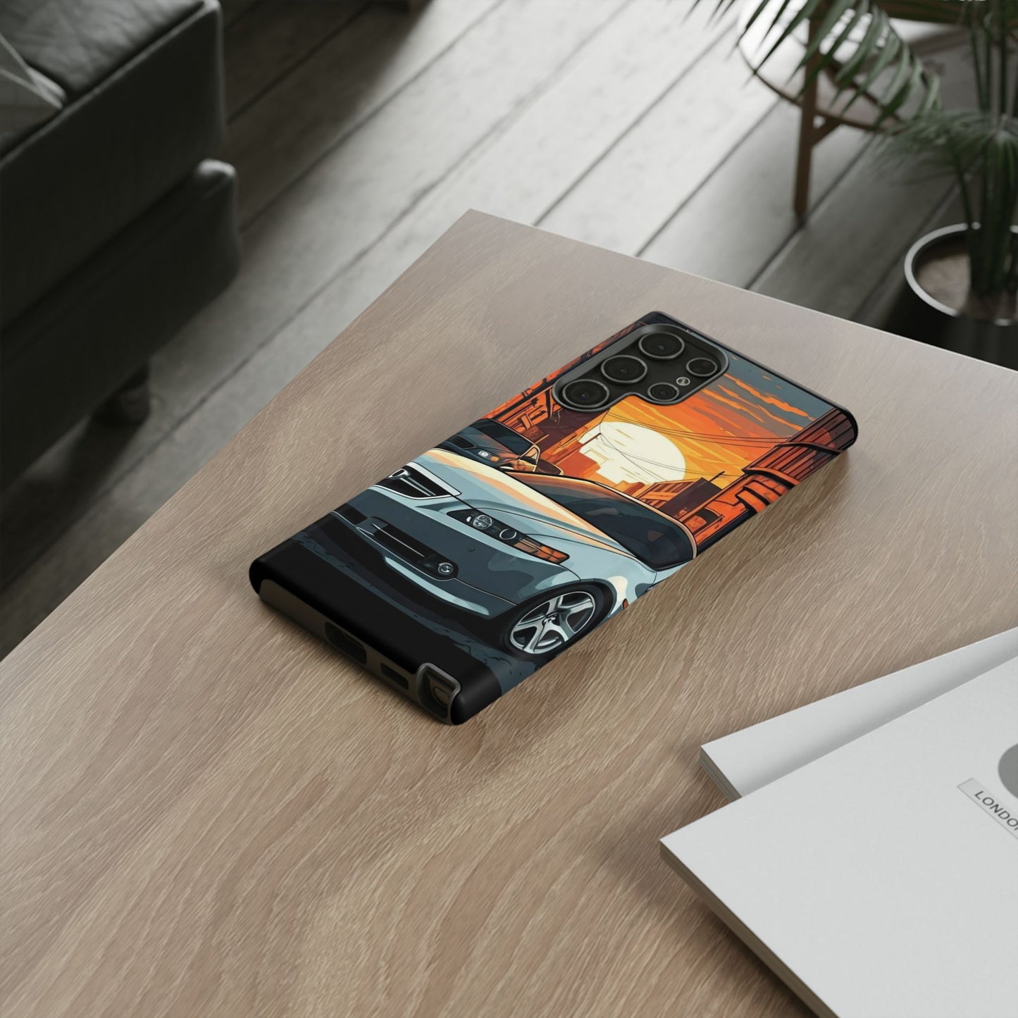 Acura TL Street Life-Dual Layer Ultra Tough Phone Case Samsung Galaxy S22 Ultra Matte Printify by The Night Shift Automotive Apparel