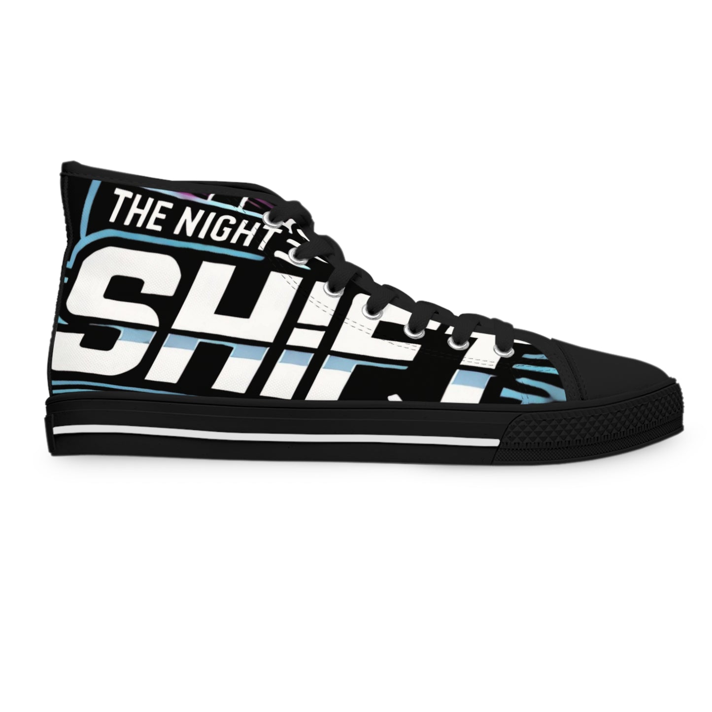The Night Shift-Women's Canvas High Tops