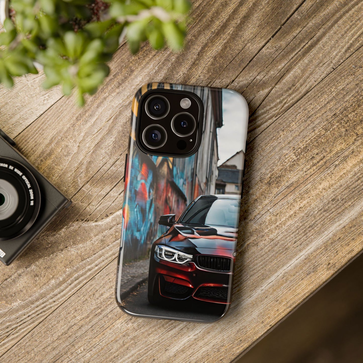 BMW M3/M4-Dual Layer Ultra Tough Phone Case iPhone 16 Pro Glossy Printify by The Night Shift Automotive Apparel