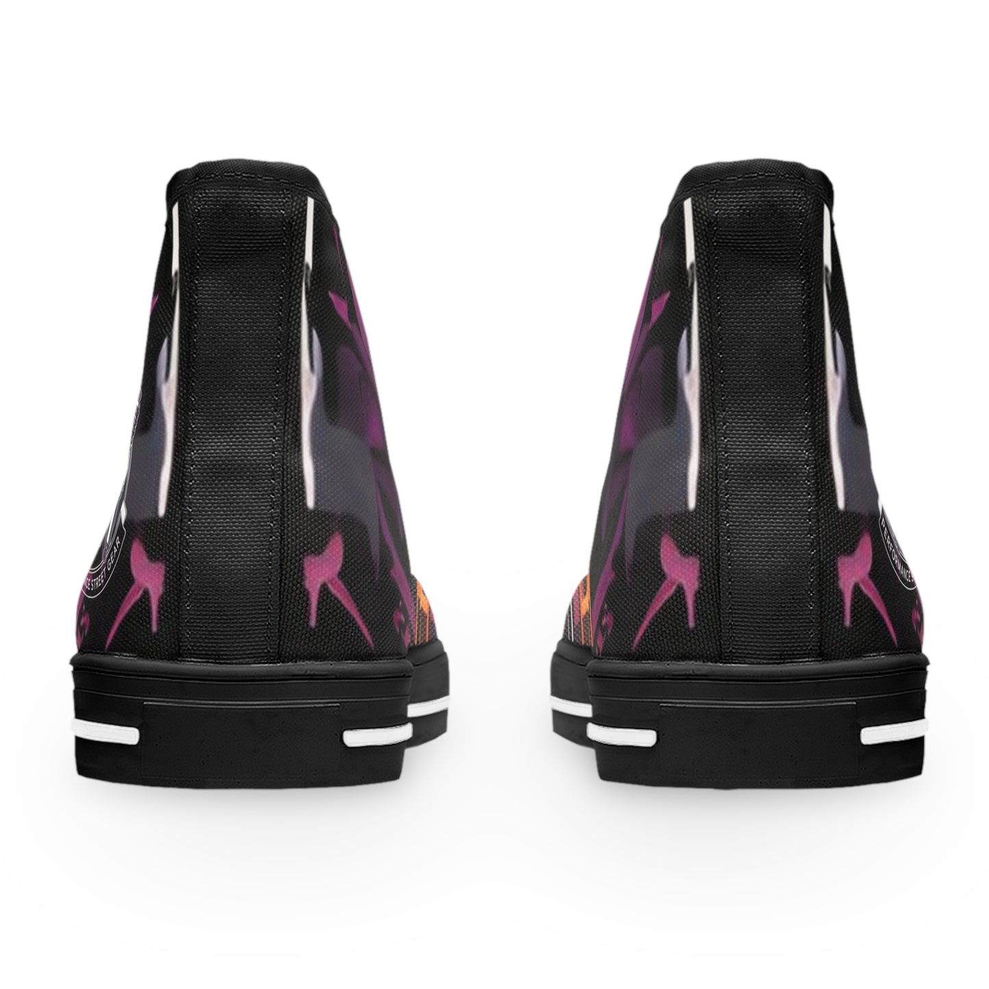 The Night Shift-Women's Canvas High Tops