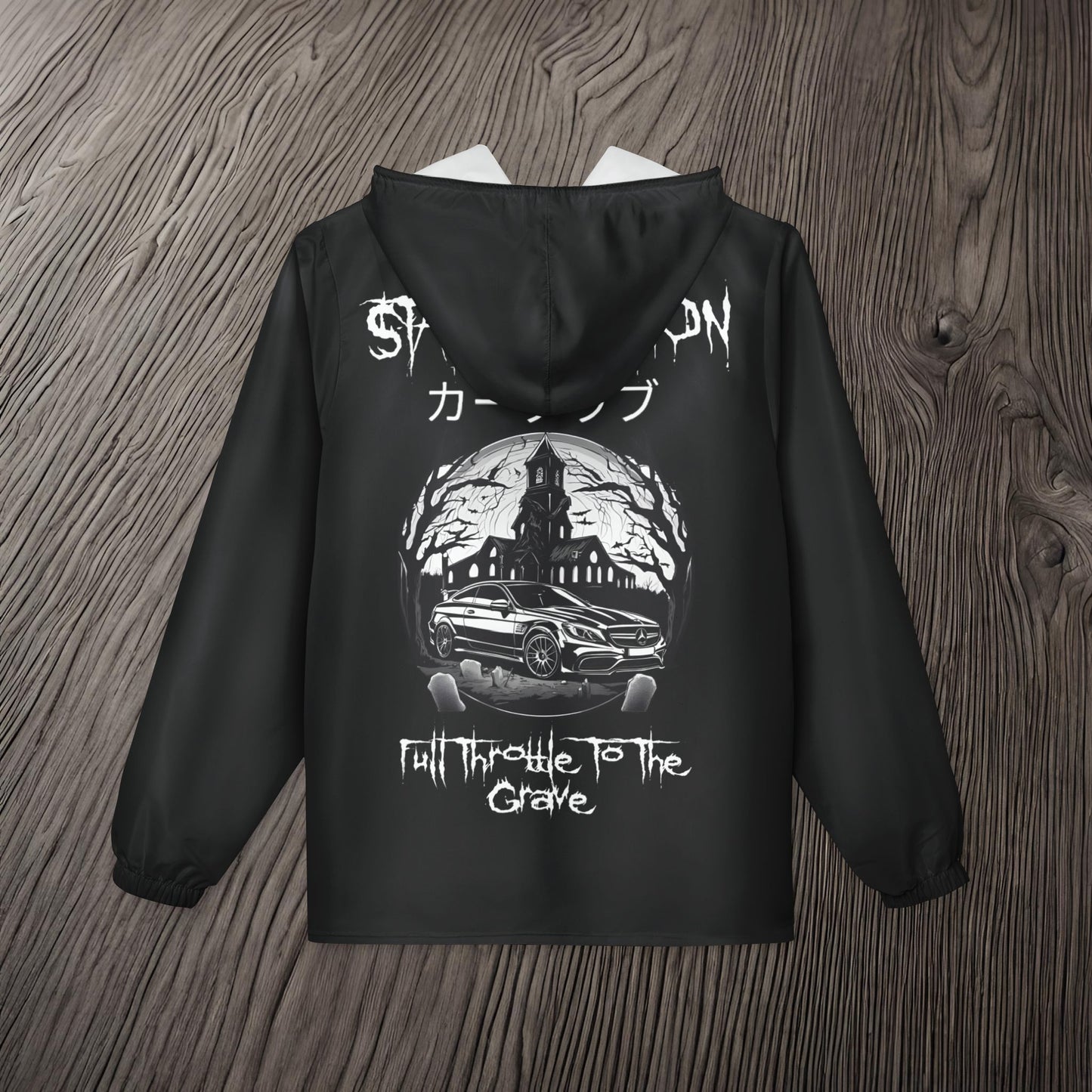 🎃 HALLOWEEN LIMITED EDITION Mercedes Benz C63 AMG-Windbreaker Jacket