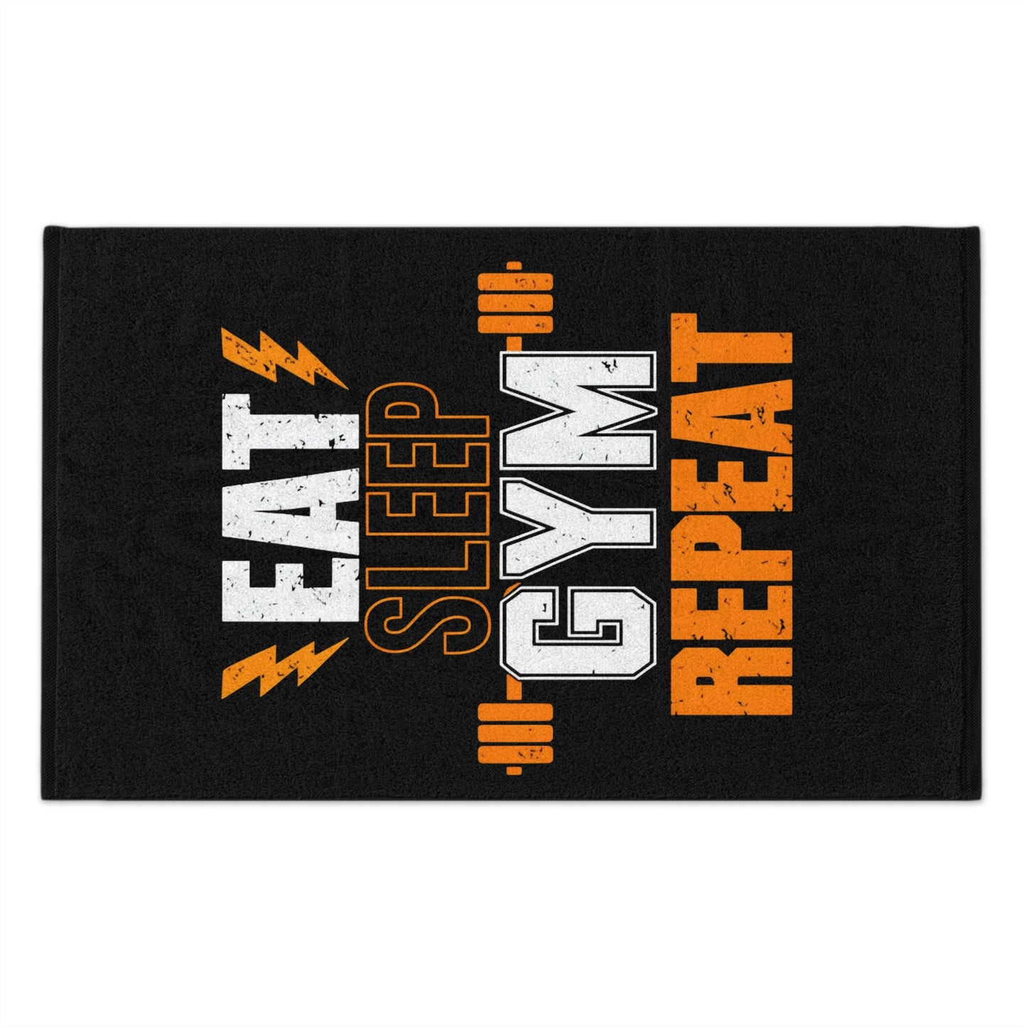 Eat, Sleep, Gym, Repeat-Gym Towel( 11x18) Printify by The Night Shift Automotive Apparel