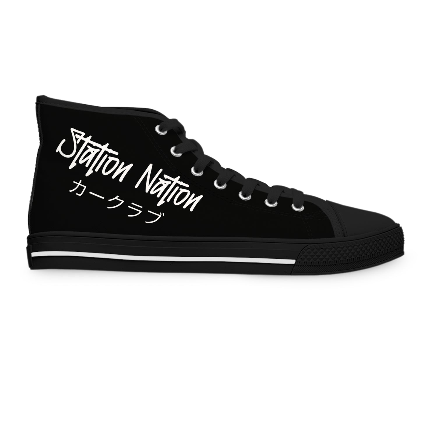 Station Nation Women's-High Top Sneakers