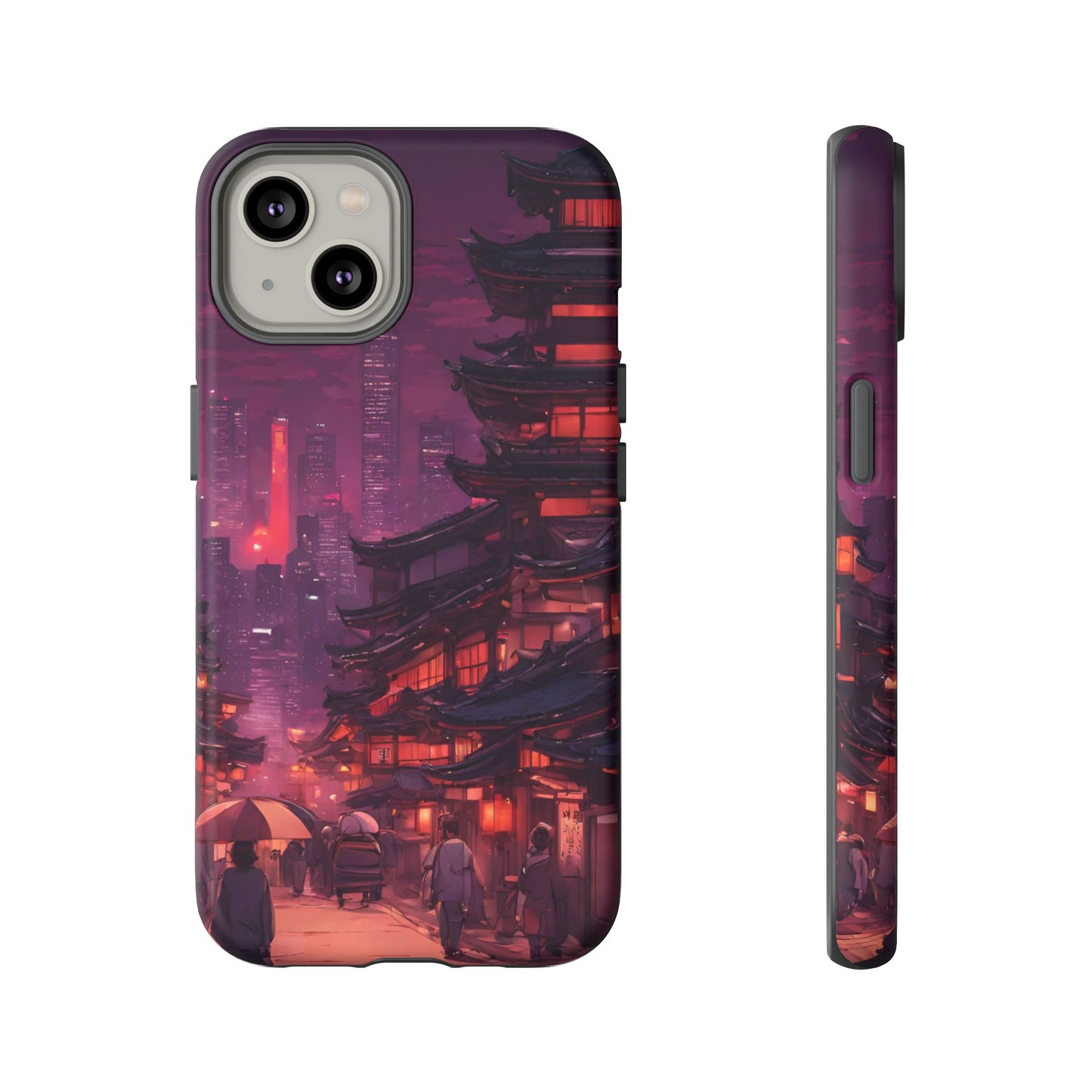 Traditional Japanese Village Countryside-Dual Layer Ultra Tough Phone Case Printify by The Night Shift Automotive Apparel