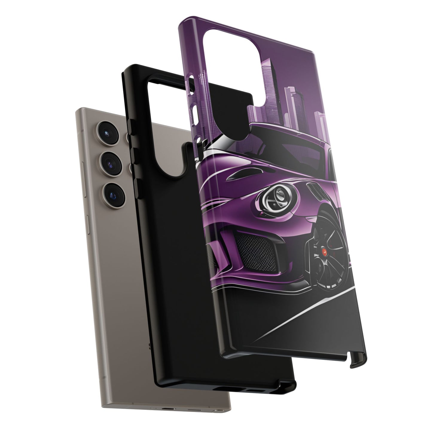 Porsche 911 GT3 RS-Dual Layer Ultra Tough Phone Case Printify by The Night Shift Automotive Apparel