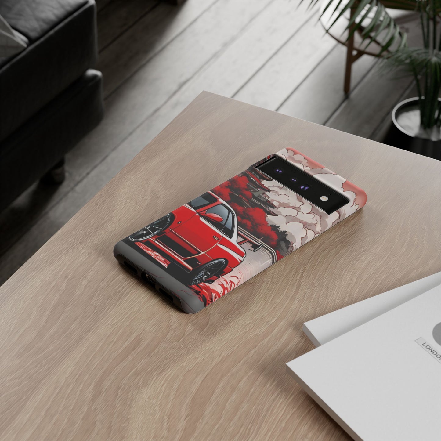 Nissan Skyline R34-Dual Layer Ultra Tough Phone Case Google Pixel 6 Pro Matte Printify by The Night Shift Automotive Apparel