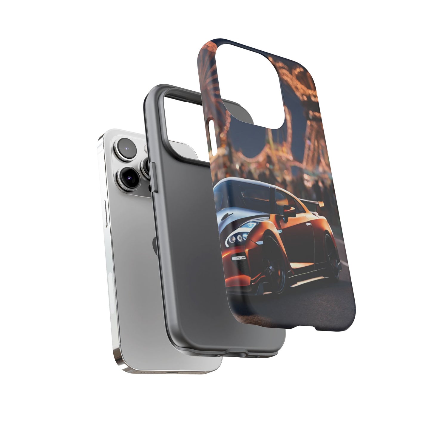 Nissan GTR R35-Dual Layer Ultra Tough Phone Case Printify by The Night Shift Automotive Apparel