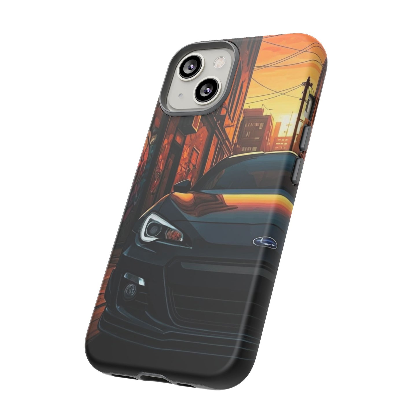 Subaru BRZ Street Life-Dual Layer Ultra Tough Phone Case Printify by The Night Shift Automotive Apparel