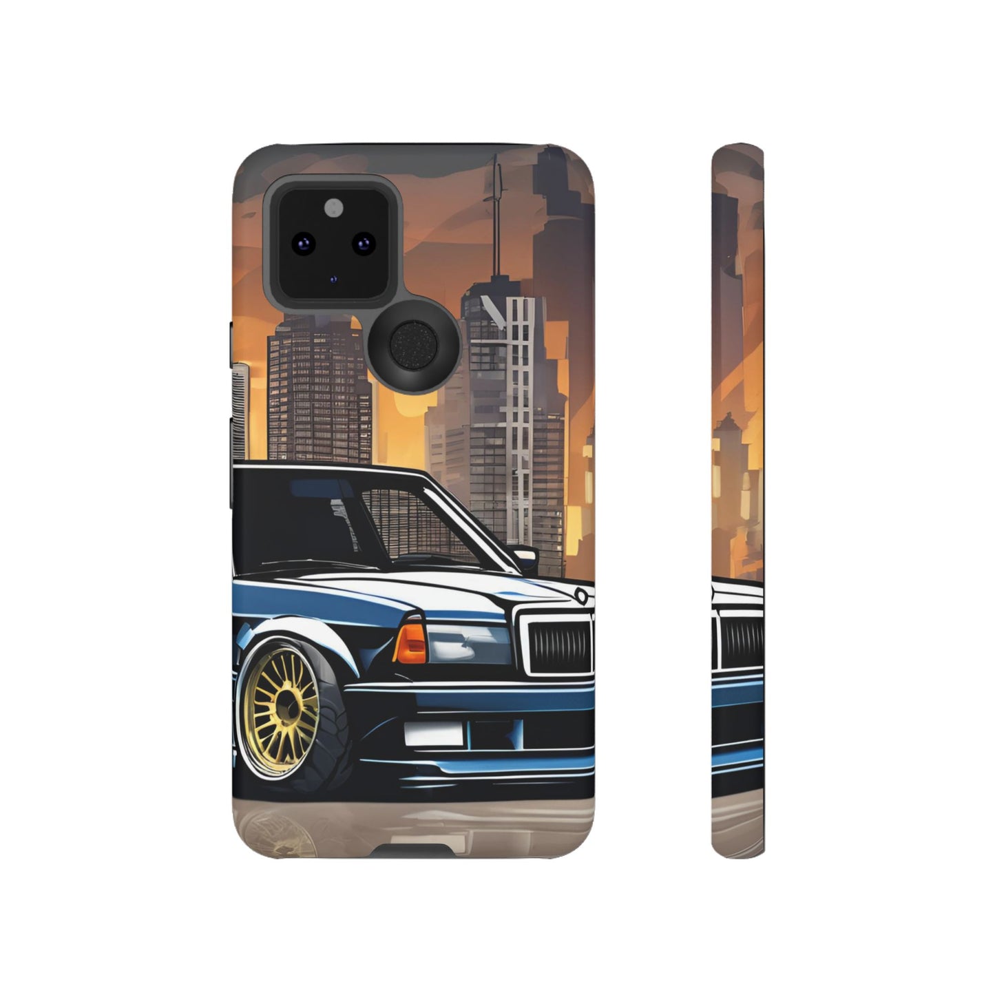 Mercedes Benz 190e Evo-Dual Layer Ultra Tough Phone Case Printify by The Night Shift Automotive Apparel