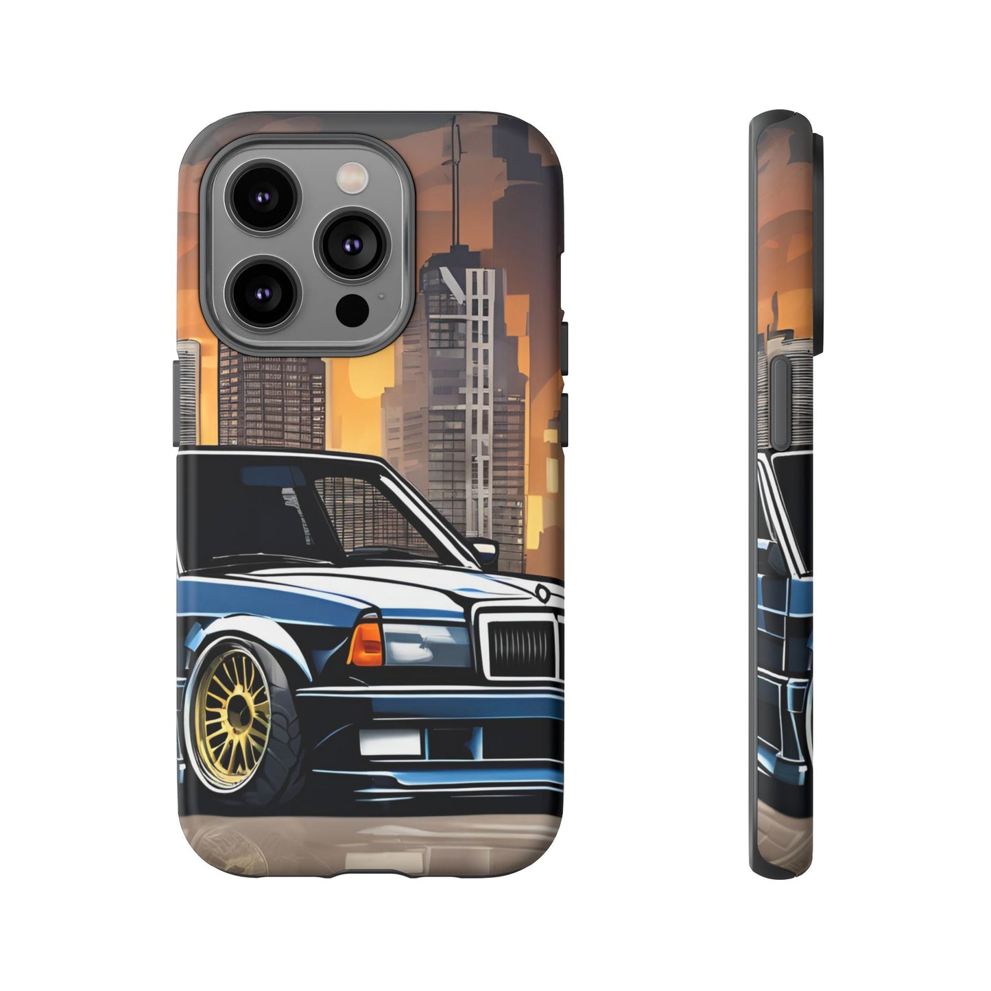 Mercedes Benz 190e Evo-Dual Layer Ultra Tough Phone Case Printify by The Night Shift Automotive Apparel