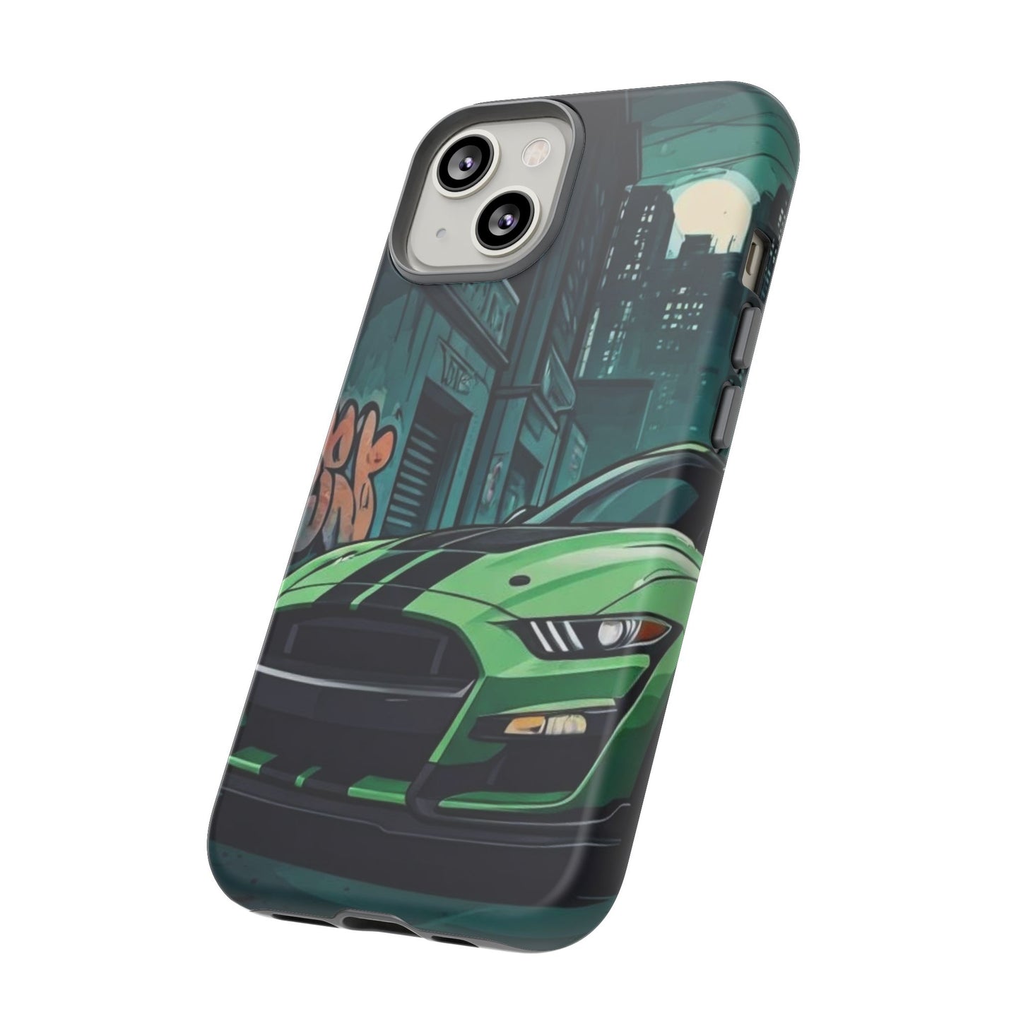 Ford Mustang Shelby GT500 Street Life-Dual Layer Ultra Tough Phone Case Printify by The Night Shift Automotive Apparel