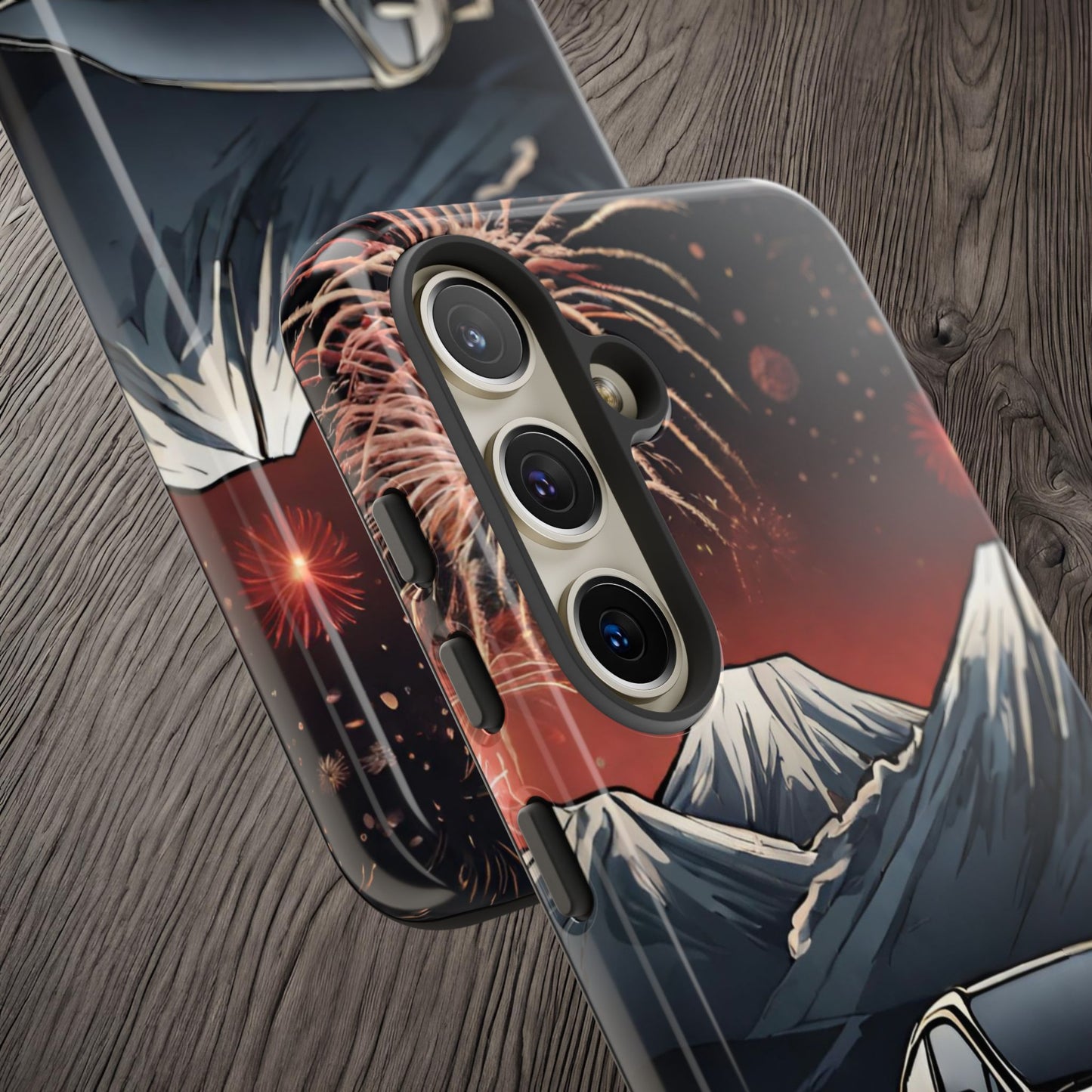 Subaru WRX/STI Fireworks-Dual Layer Ultra Tough Phone Case Printify by The Night Shift Automotive Apparel