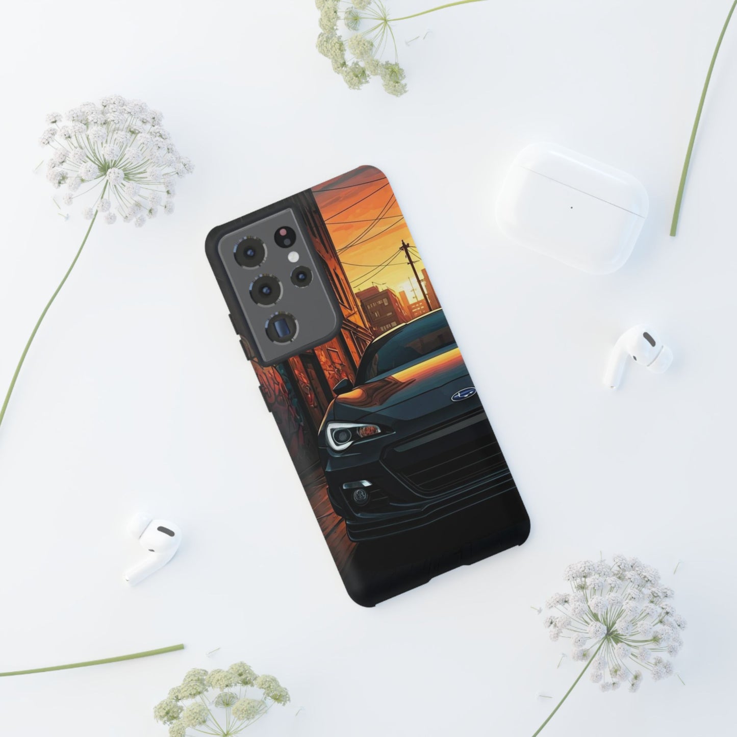 Subaru BRZ Street Life-Dual Layer Ultra Tough Phone Case Printify by The Night Shift Automotive Apparel