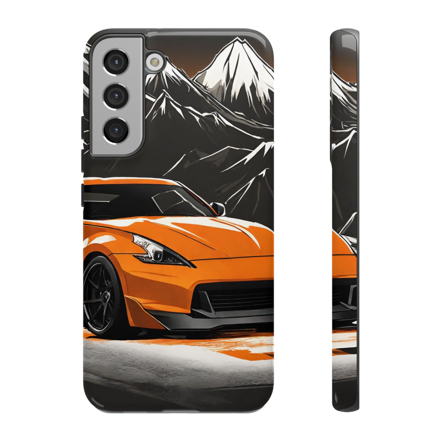 Nissan 370Z Mt Fuji-Dual Layer Ultra Tough Phone Case Printify by The Night Shift Automotive Apparel