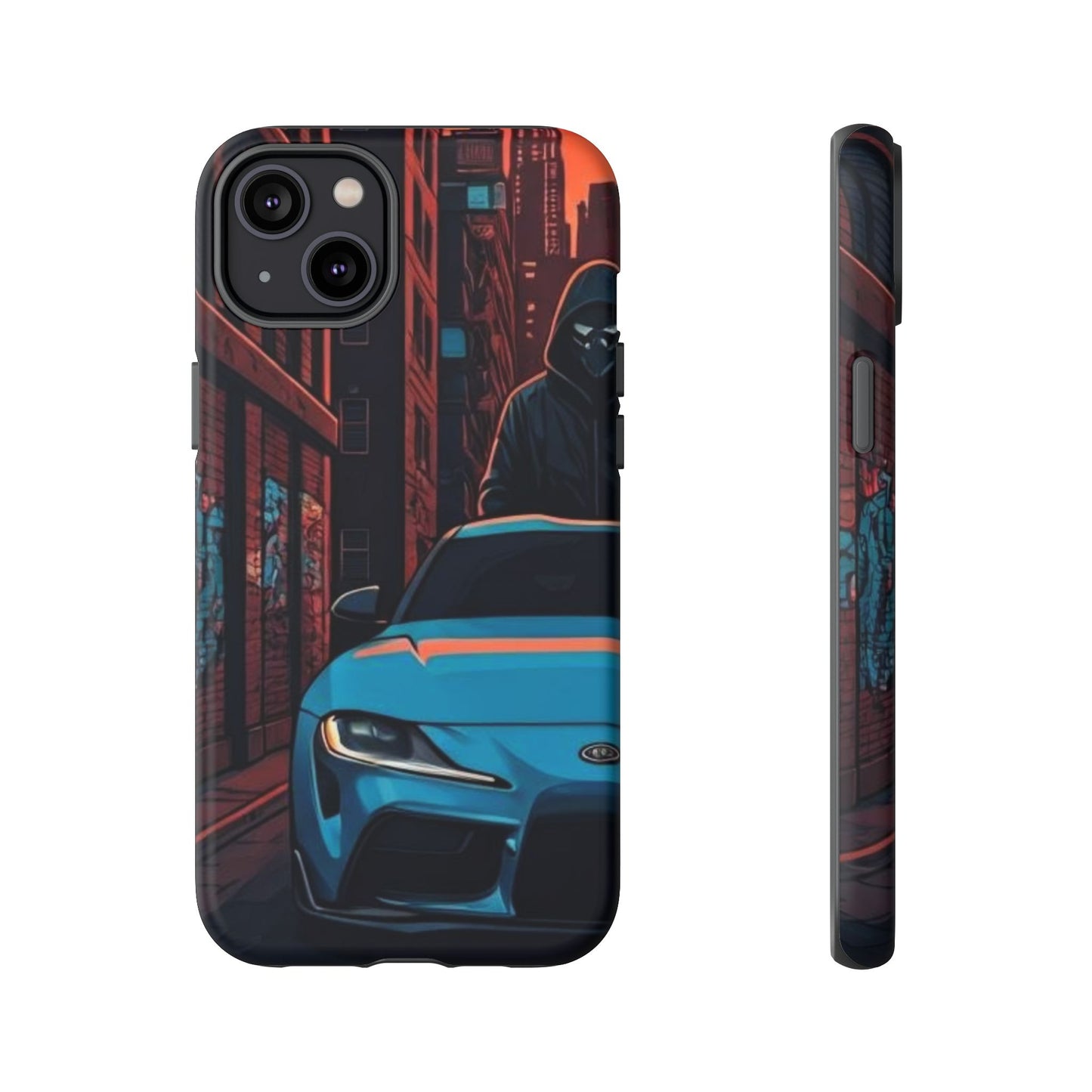 Toyota Supra MK-V Street Life-Dual Layer Ultra Tough Phone Case Printify by The Night Shift Automotive Apparel