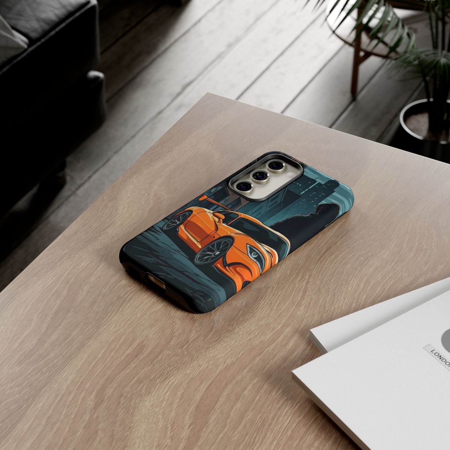 Dodge Viper SRT-10 Street Life-Dual Layer Ultra Tough Phone Case Samsung Galaxy S23 Glossy Printify by The Night Shift Automotive Apparel