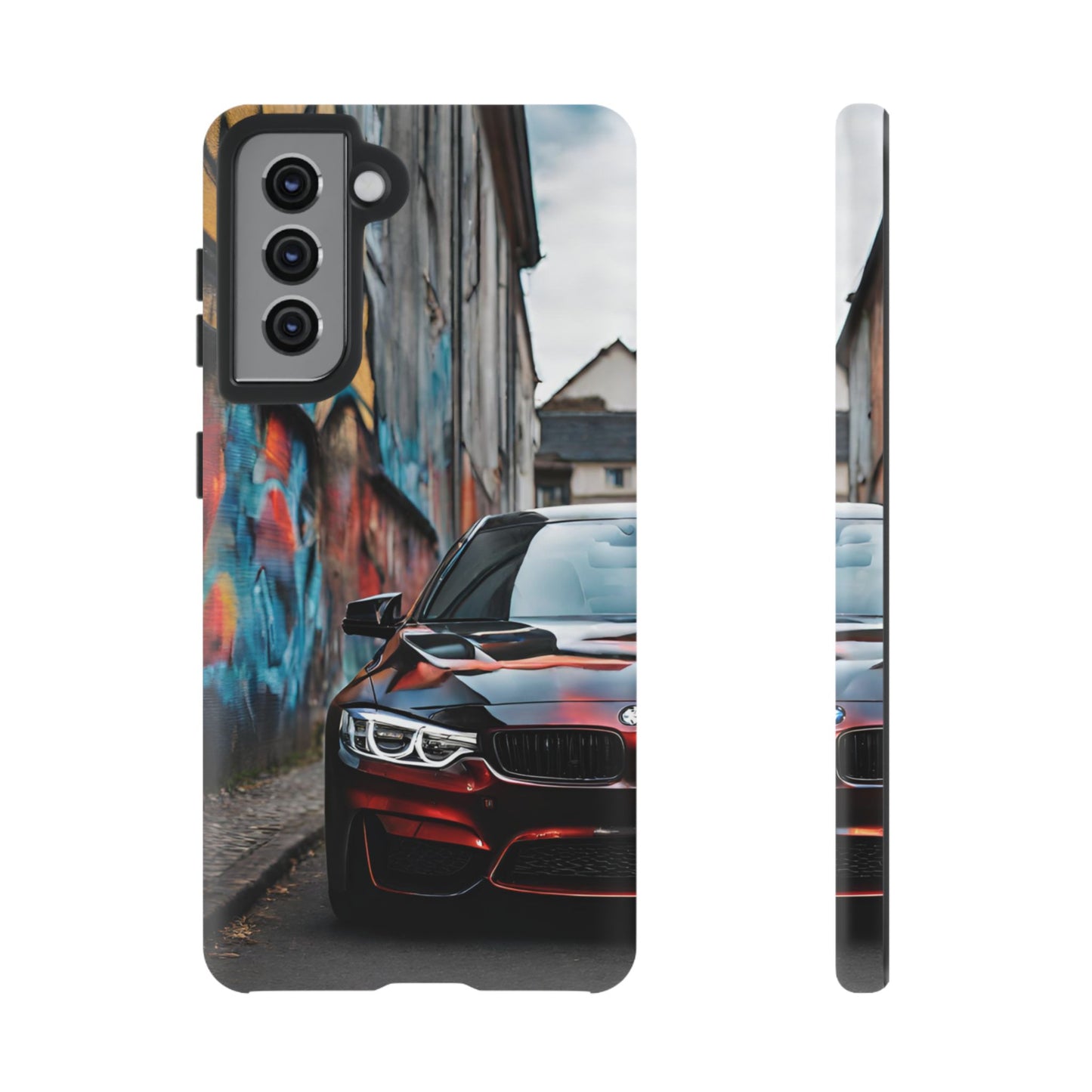 BMW M3/M4-Dual Layer Ultra Tough Phone Case Samsung Galaxy S21 Matte Printify by The Night Shift Automotive Apparel