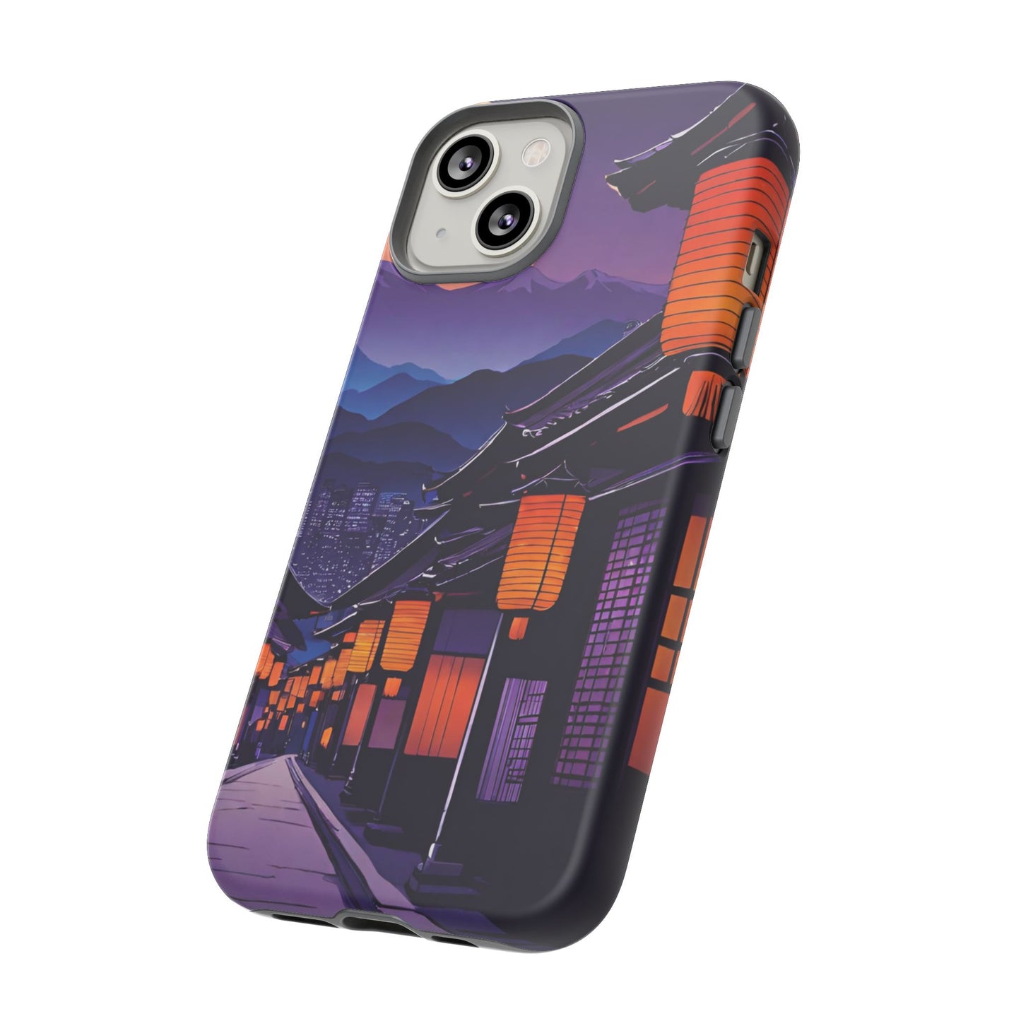 Traditional Japanese Village Countryside-Dual Layer Ultra Tough Phone Case Printify by The Night Shift Automotive Apparel