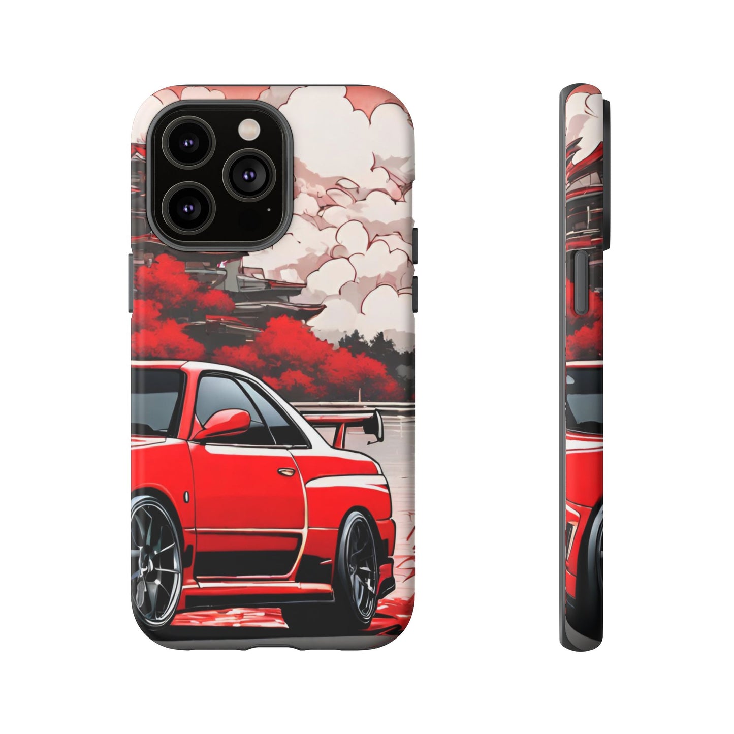 Nissan Skyline R34-Dual Layer Ultra Tough Phone Case Printify by The Night Shift Automotive Apparel