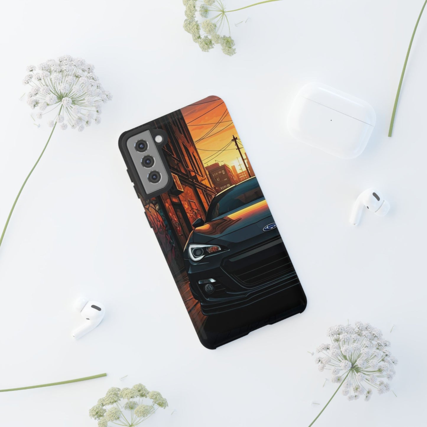 Subaru BRZ Street Life-Dual Layer Ultra Tough Phone Case Printify by The Night Shift Automotive Apparel