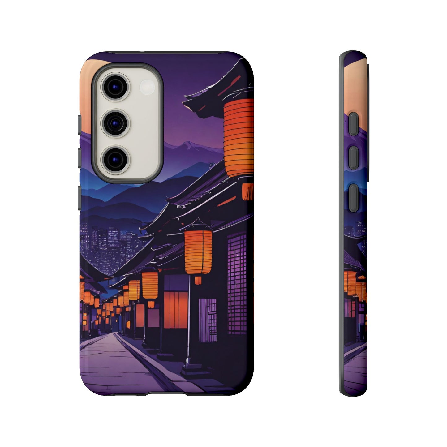 Traditional Japanese Village Countryside-Dual Layer Ultra Tough Phone Case Printify by The Night Shift Automotive Apparel
