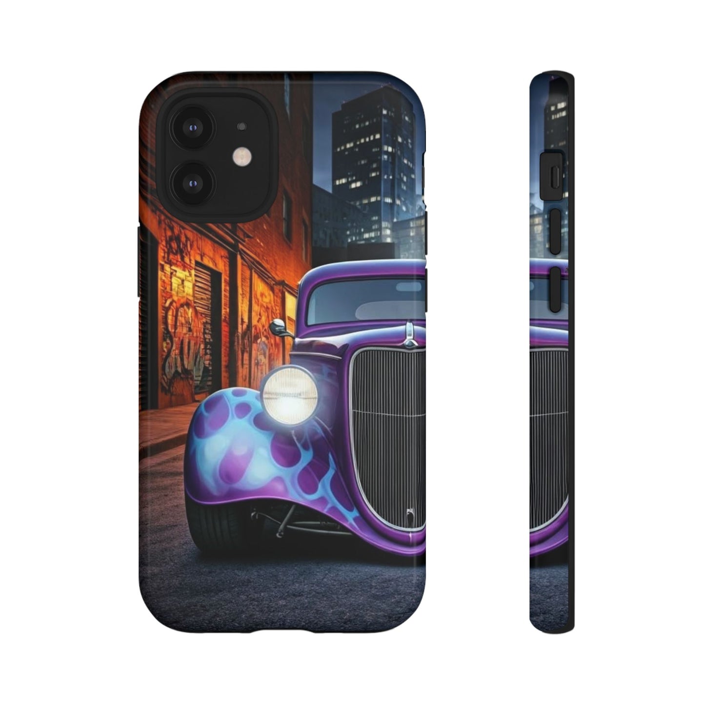 1934 Ford Street Life-Dual Layer Ultra Tough Phone Case iPhone 12 Mini Glossy Printify by The Night Shift Automotive Apparel
