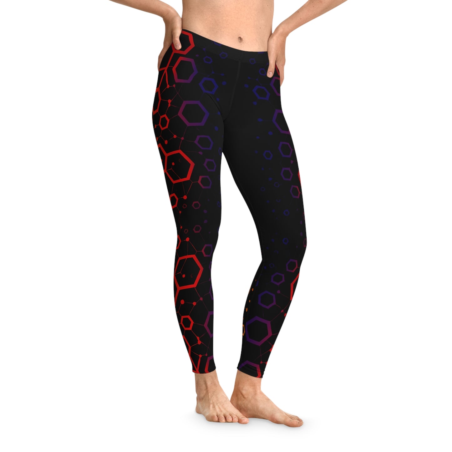 Stretchy Leggings Printify by The Night Shift Automotive Apparel