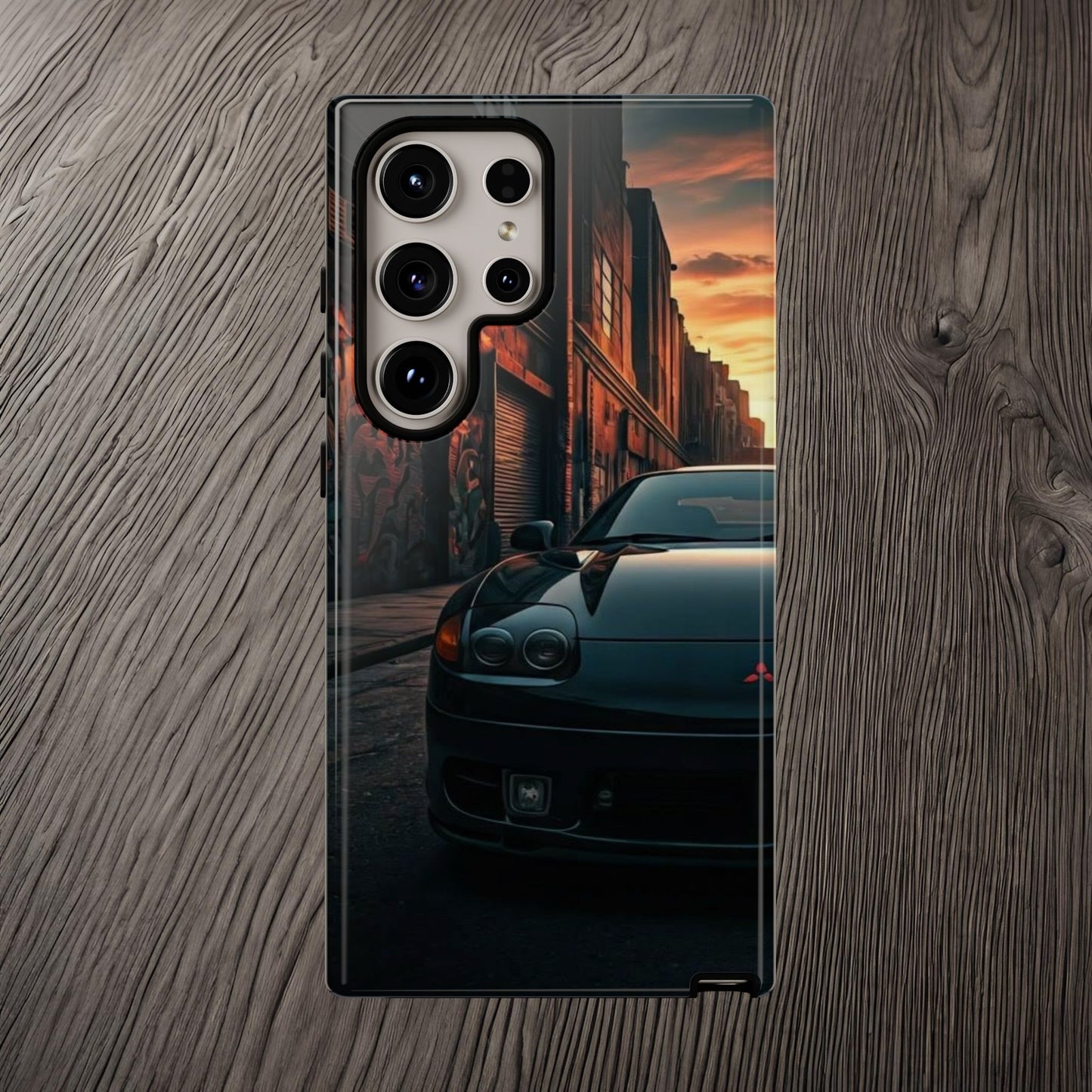 Mitsubishi 3000GT VR4 Street Life-Dual Layer Ultra Tough Phone Case Samsung Galaxy S24 Ultra Glossy Printify by The Night Shift Automotive Apparel