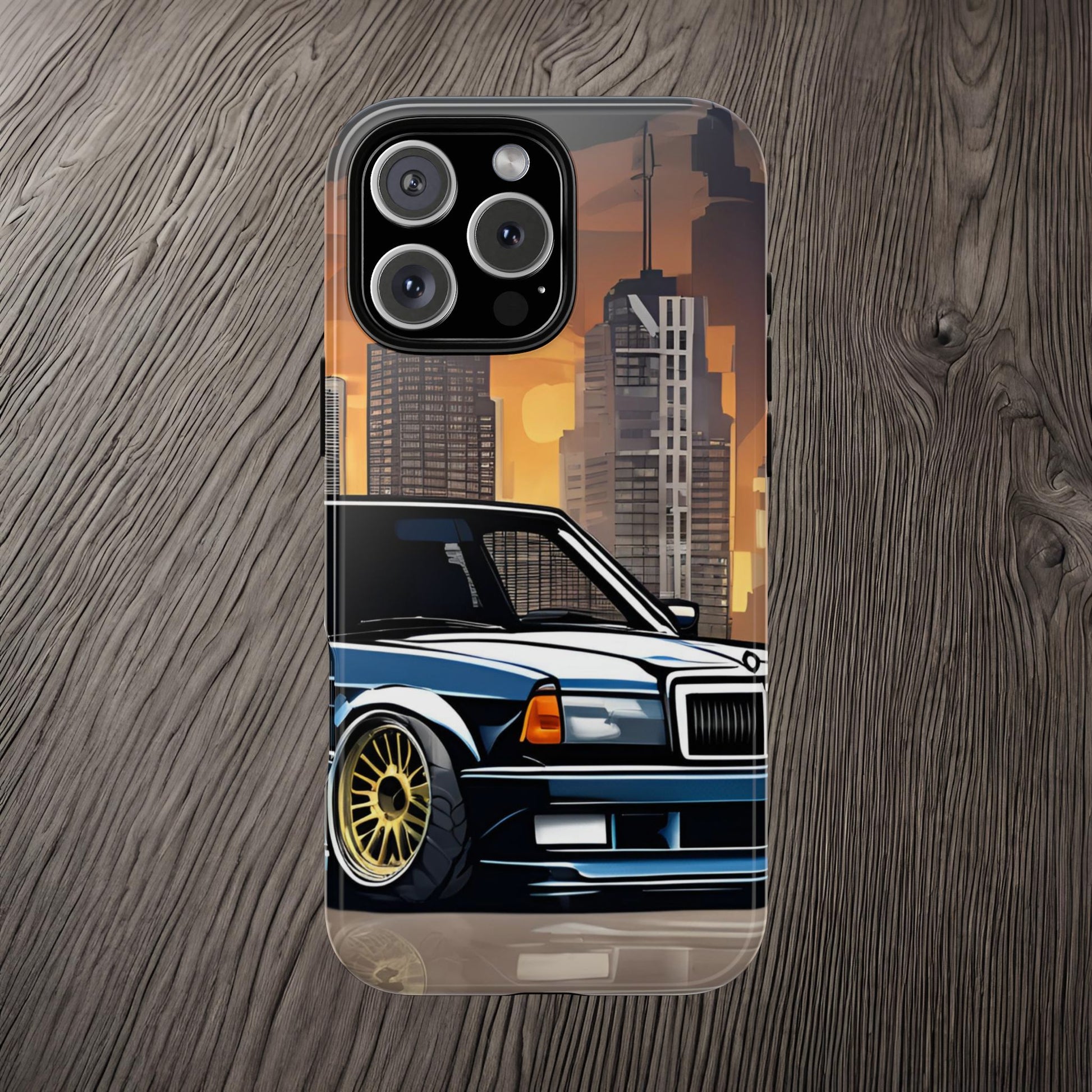 Mercedes Benz 190e Evo-Dual Layer Ultra Tough Phone Case Printify by The Night Shift Automotive Apparel