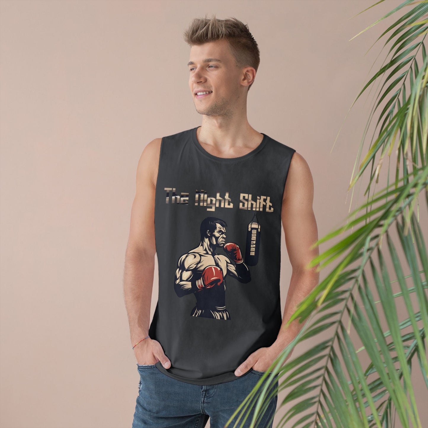 Boxing Champ - Premium Unisex Barnard Tank Top Printify by The Night Shift Automotive Apparel