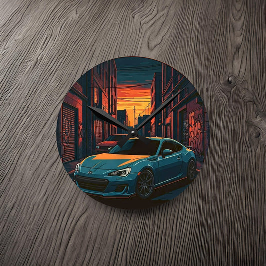 Toyota GT86 Street Life-Acrylic Wall Clock
