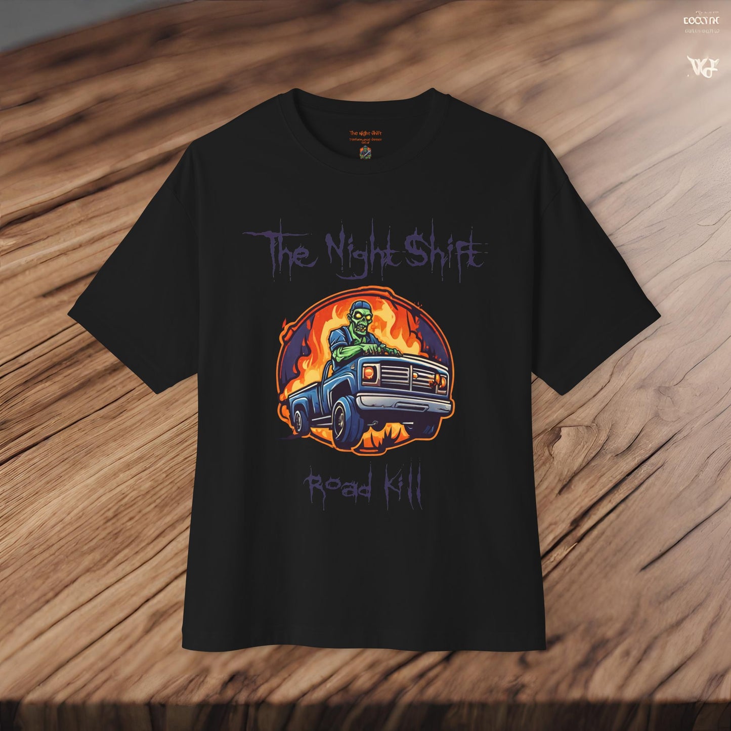 Road Kill-Premium, Ultra Soft Unisex Oversized Boxy Tee Printify by The Night Shift Automotive Apparel