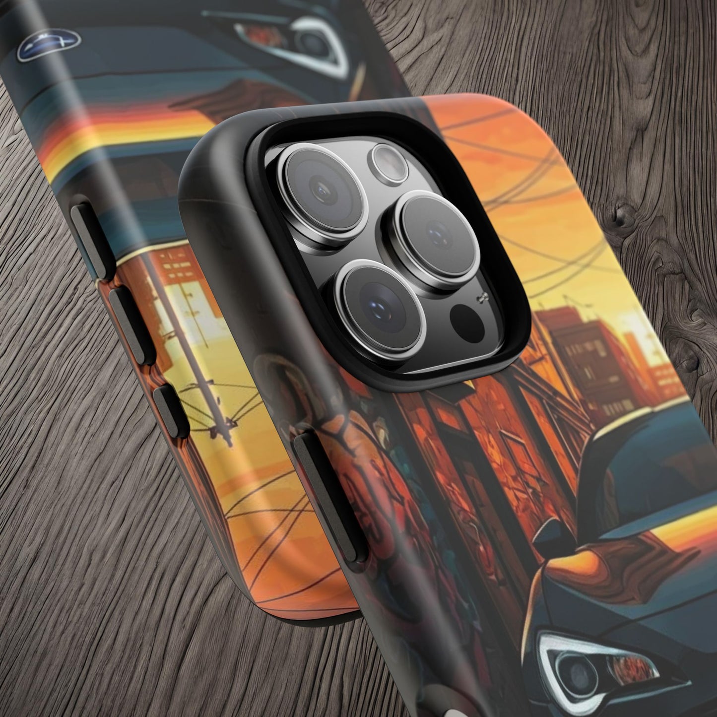 Subaru BRZ Street Life-Dual Layer Ultra Tough Phone Case Printify by The Night Shift Automotive Apparel